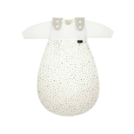 ALVI Baby-Mäxchen, Śpiworek 3-częściowy Jersey Aqua Dot 50/56