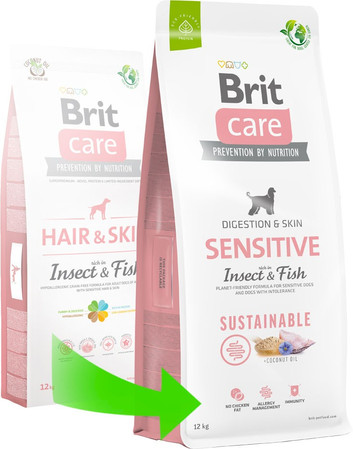 BRIT Care Dog Sustainable Sensitive Insect Fish 12kg