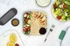 BB - Lunch box kwadratowy, oliwkowy