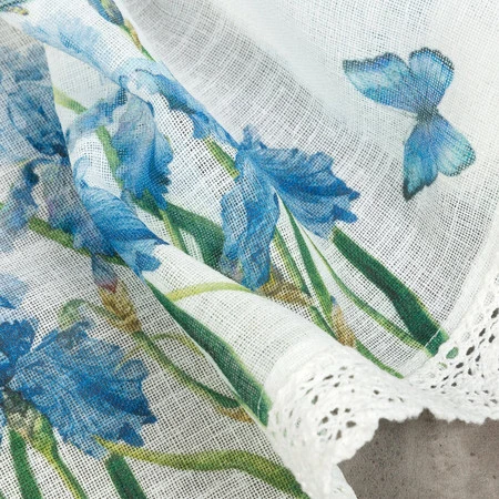 FIRANA GOTOWA ALA NA TAŚMIE 150 X 30 CM BIAŁY