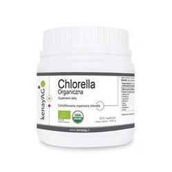 KENAY Chlorella Organiczna na wsparcie układu odpornościowego i uzupełnienie diety w składniki odżywcze 600 tabl.