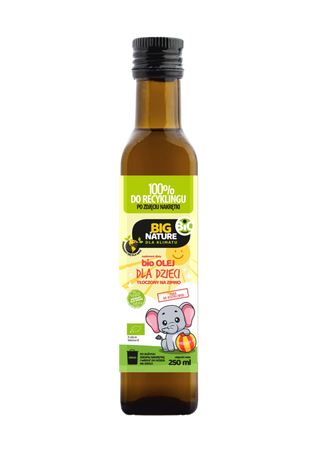 Big Nature Olej dla dzieci kwasy Omega 250 ml BIO