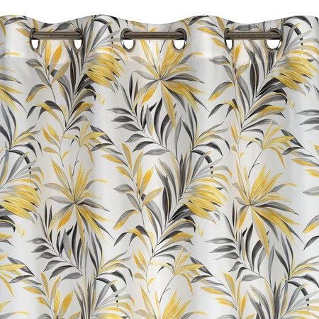 ZASŁONA GOTOWA ELIA 140 X 250 CM MUSZTARDOWY