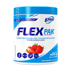 6PAK FLEX PAK 400g JAR STRAWBERRY