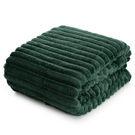 KOC D91 SOFT 200 X 220 CM CIEMNOZIELONY