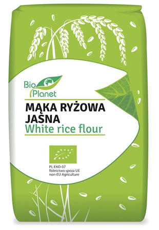  MĄKA RYŻOWA JASNA BIO 500 g - BIO PLANET