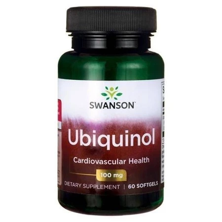 SWANSON Ubiquinol 100mg, 60sgels.