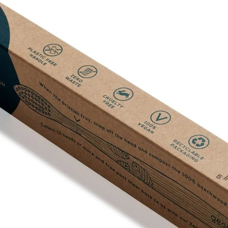 Ekologiczna szczoteczka z drewna bukowego, FIRM