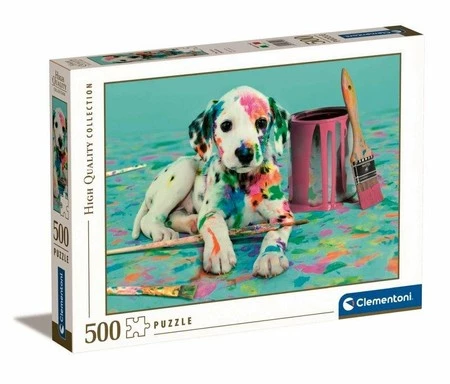 Clementoni Puzzle 500el Zabawny dalmatyńczyk. The funny dalmatian 35150