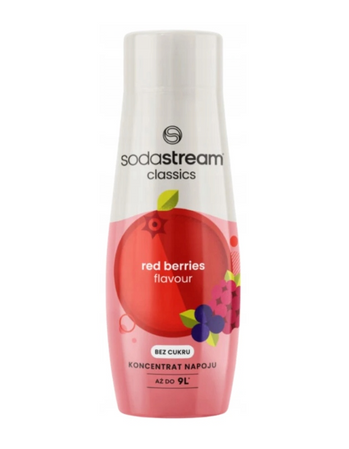 Zestaw: 3x SodaStream Syrop koncentrat Owoce Leśne Zero 440 ml