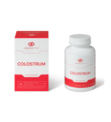 GENACTIV Colostrum kapsułki 200mg, 120 kaps. - bioaktywny liofilizat 2h