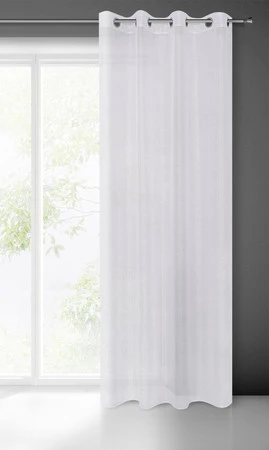 ZASŁONA GOTOWA EMMA 140 X 250 CM BIAŁY
