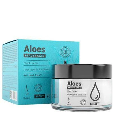 DuoLife − Beauty Care Aloes, krem do twarzy na noc − 50 ml