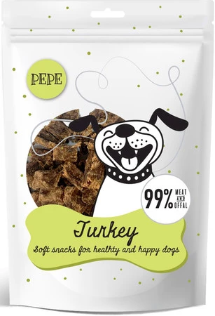 PAKA ZWIERZAKA Pepe Mini Chunkies Turkey Indyk 70g