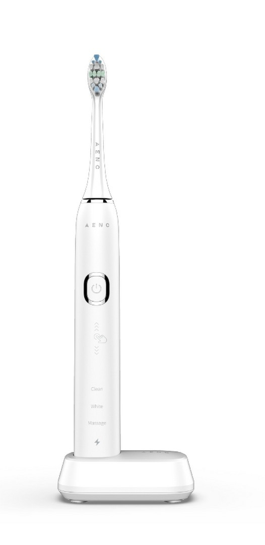 AENO SZCZOTKA SONICZNA DB3 WHITE (9 scenariuszy czyszczenia; 4 końcówki, etui) - Nabea.pl