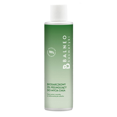 Balneokosmetyki - Biosiarczkowy żel peelingujący do mycia ciała, 250ml