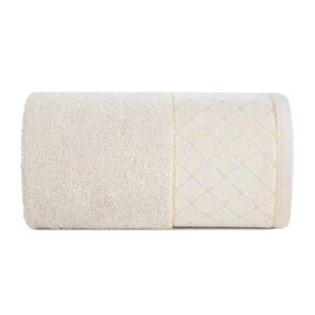 RĘCZNIK MARTHA (02) 50 X 90 CM KREMOWY