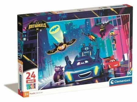 Clementoni Puzzle 24el Maxi SuperColor Batwheels 28522