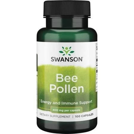 Swanson Bee Pollen Pyłek Pszczeli 400 Mg 100 K