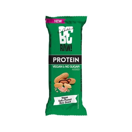 BeRAW Baton proteinowy 21% słony orzech - 40g