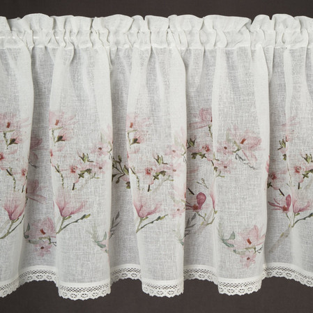 FIRANA GOTOWA AMELIA 150 X 60 CM BIAŁY