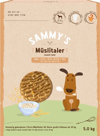 BOSCH SAMMY'S Muesli Taler Ciasteczka 5kg