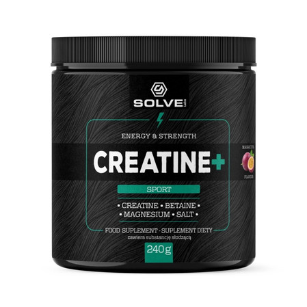 Solve Labs Creatine+ 240 g o smak marakuja
