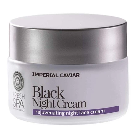 Fresh Spa Black Night Cream czarny krem odmładzający na noc 50ml