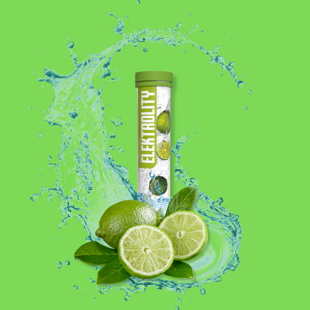 Elektrolity - smak limonki - 20 tabletek