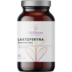 LIFEBLOOM Laktoferyna 60 kaps. KRÓTKA DATA 2026-06-21