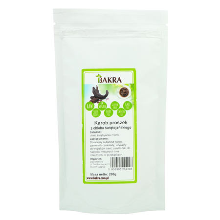 BAKRA Karob proszek z Chleba Świętojańskiego 200g