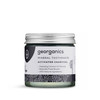 Georganics, Mineralna pasta do zębów w słoiku, bez fluoru, do codziennej pielęgnacji, z aktywnym węglem, 60 ml