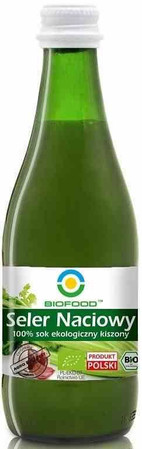 SOK Z SELERA NACIOWEGO KISZONEGO NFC BEZGLUTENOWY BIO 300 ml - BIO FOOD