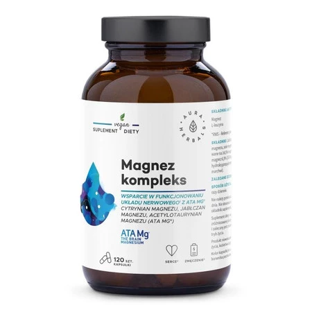 Aura Herbals Magnez Kompleks 120 kap