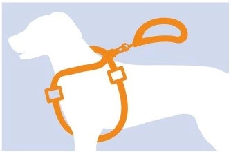 TRIXIE Szelki samochodowe Dog Comfort S-M