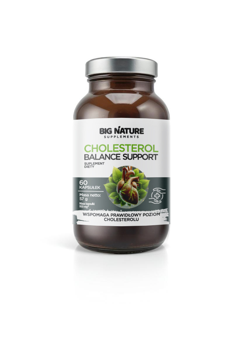Big Nature Cholesterol Balance Support 60 kaps. - Nabea.pl