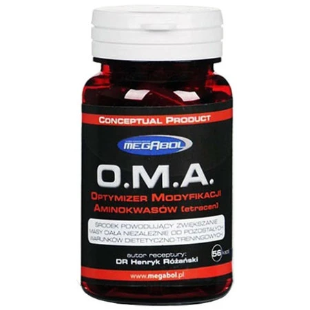 MEGABOL O.M.A Aminokwasy 56 kaps.