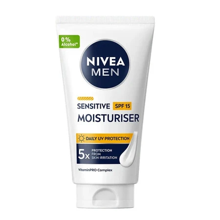 Men Sensitive krem nawilżający do twarzy SPF15 75ml