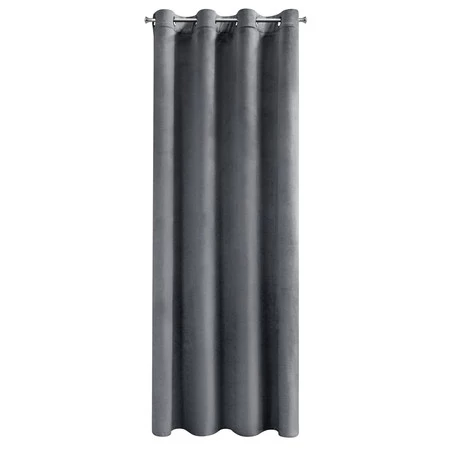 ZASŁONA GOTOWA DARLA 140 X 250 CM GRAFITOWY