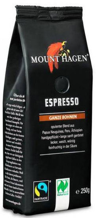 Mount Hagen Kawa ziarnista Arabica 100 % Espresso 250 g