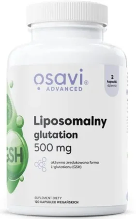 Osavi Liposomalny Glutation, 500 mg - 120 vegan caps
