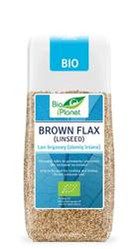 LEN BRĄZOWY (SIEMIĘ LNIANE) BIO 200 g - BIO PLANET