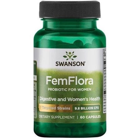 Swanson Femflora probiotyk dla kobiet 60 kaps.