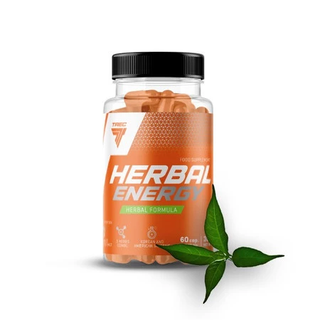 Trec HERBAL ENERGY przedtreningówka z Żeń-szeniem i Guaraną 60 kaps.