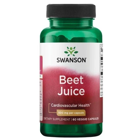 SWANSON Beet Juice - Sok z buraków (60 kaps.)