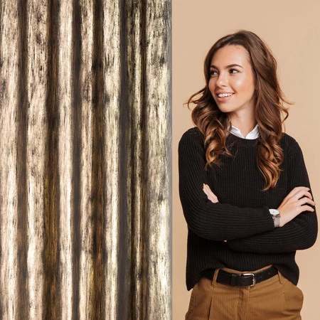 ZASŁONA GOTOWA EMILA 140 X 250 CM CZARNY