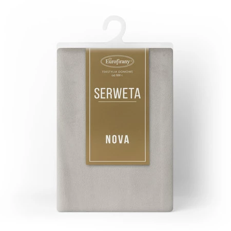 OBRUS MELINDA 85 X 85 CM SREBRNY