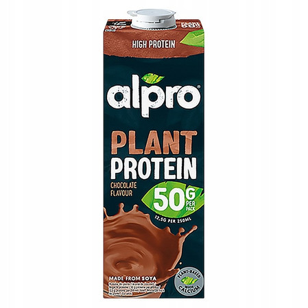 Alpro Napój sojowy o smaku czekoladowym proteinowy wysokobiałkowy 1l KRÓTKA DATA 2026-09-28
