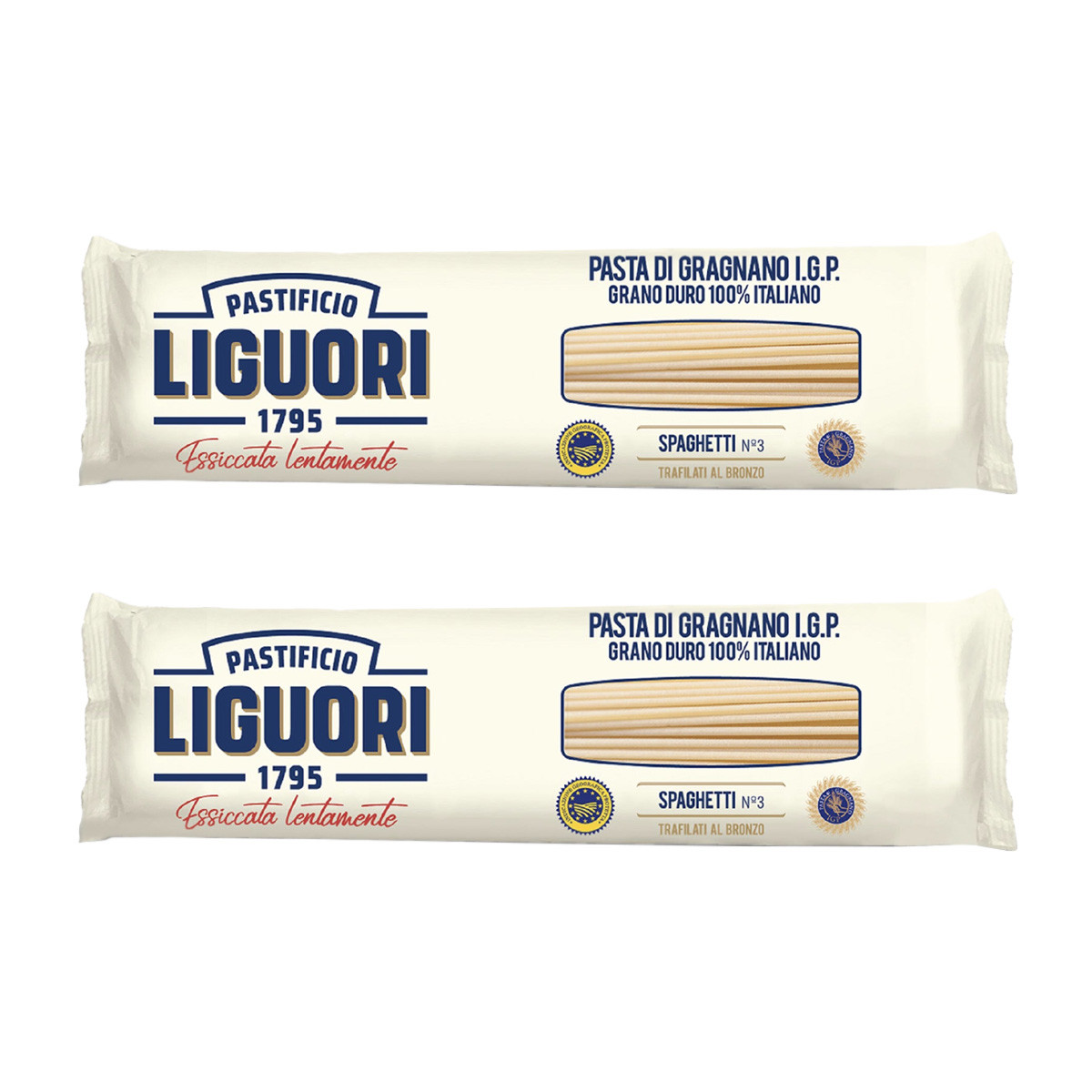 Zestaw 2x Makaron Liguori IGP Spaghetti 500G - Nabea.pl