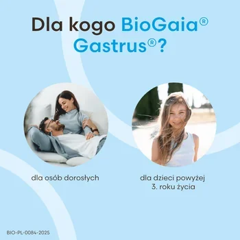 BioGaia Gastrus smak mandarynkowy 30 szt. tabl. do żucia